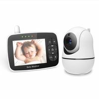 3. 5 Inch 1080P Baby Monitor Two Way Audio Video Nanny Home S...