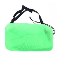240x73cm Fast Inflatable Lounger Hammock air Sofa Lazy Sleeping Bag Bed for Beach Traveling Camping