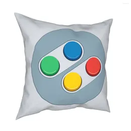 Pillow Controller Buttons Square Covers Car Gamer Video Game Gaming Gamepad Case Decorative Pillowcase 45 45cm