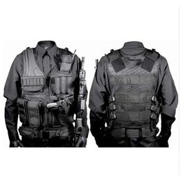Adjustable Molle Tactical Vest Military Combat Body Armour Vests Security Hunting Army Outdoor CS Game Airsoft Training Jacket 240105