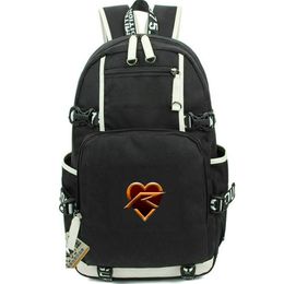 Heart backpack Kamen Rider daypack Masked Cartoon school bag Speed Wild Technic Print rucksack Casual schoolbag Computer day pack