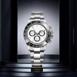 Watches for Men Luxury brand Automatic Mechanical gold watch Designer montre de luxe 41mm Folding Buckle Gold Hardlex Waterproof Stopwatch dhgate wristwatch