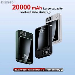 Cell Phone Power Banks 22.5W Wireless Portable Power Bank 10000mAh Magnetic Powerbank Fast Charge Mobile Battery Power Supply For iPhone SamsungL240111