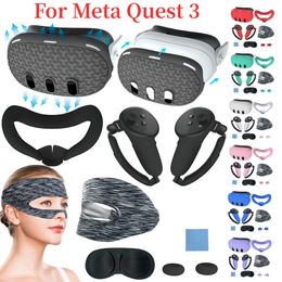 7pcs Accessories Set Lens Protector Cover AntiFall VR Protective Headset Controller Grips for Meta Quest 3 240113