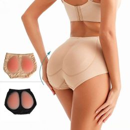 Costume Accessories Silicone Sexy Padded Panties Buttock Shapers Lifter Shapewear Butt Hip Enhancing Knickers Safety Panty Push Up Lingerie