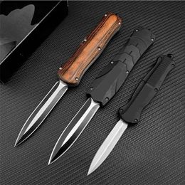 BM A016 Automatic Knives 3300 440C Steel Zinc Alloy Handle Machined EDC Pocket Tactical Gear Survival Knife with Sheath BM 4850 748 176 Tools