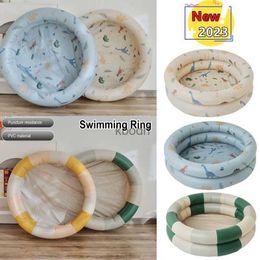 Other Pools SpasHG Baby Inflatable Swimming Rings Kiddie Pool for Toddler Kids Swimming Pool Inflatable Baby Ball Pit Pool Small Infant Pool YQ240129