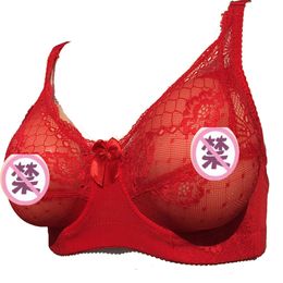 Sexy Silicone CD Cross-dressing Implant Bra Mother Fake Breast Pad