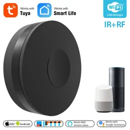 Smart Home Control Tuya WiFi IR RF Remote 315/433MHz Universal For All Air Conditioner TV Support Alexa Google Assistant Voice
