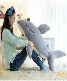 Wholesale cheap Big white Jaws Stuffed Animal Toy Doll Birthday 27.5"Plush Toy8316743