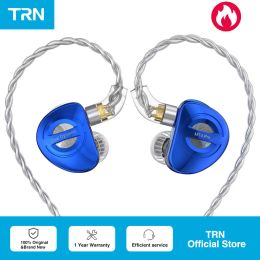 Headphones TRN MT4 PRO 2DD In Ear Earphone Bass Type C Dual Dynamic HiFi Running Noise Cancelling Headset Headphone In Ear Monitors