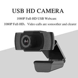 Drive USB Network 1080P High-definition Drive Free with Microphone Computer Live Streaming Camera