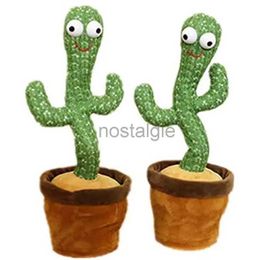 2022 new Stuffed Plush Animals Kawaii dance and twist cactus toys music songs birthday gifts creative ornaments to attract customers tiktok online 240307