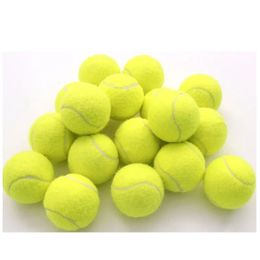 5pcs/10pcs Tennis Balls Professional Reinforced Rubber Shock Absorber High Elasticity Durable Training Ball for Club School 240227