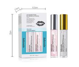 Lip Gloss 4ml Transparent Clear Oil Sexy Glitter Liquid Lipstick Moisturizing Lips Plumper Women Enhancement Gel6725944