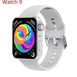 2024 Smart Watch Series 9 8 45mm 2.1 "Uomo Donna Orologio Bluetooth Chiamata Bracciale Bracciale Ricarica wireless Fitness Tracker Sport Smartwatch IWO per Android IOS Orologi