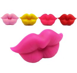1pcs Baby Pacifier Silicone Newborn Soother Teat Lip Shape Funny Pacifiers Toddler Dummy Nipple Teether Joke Prank1376242