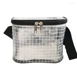 Waist Bags Anti-Static Bag Fanny Pack PVC Cleanroom Clear Tool For Engineer Transparent Crossbody Shoulder