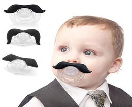 New High Quality Silcone Funny Moustache Lips Infant Baby Boy Girl Infant Pacifier Orthodontic Dummy Beard Nipples6259681