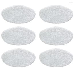 Spoons 6 Pcs Washable Mop Cloth For Polti Steam Vacuum Cleaner Microfibre Mops Parts Accessories Replacement