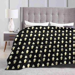 Blankets Whip It-Dark Pattern Trend Style Funny Fashion Soft Throw Blanket Dole Parks Pineapple