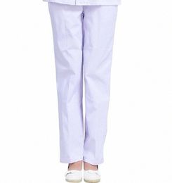 medical uniformes hospital nursing Nurse Pants White Work Pants Medical Pants Trousers Female 100% Cott not Wear and Pilling g9gQ#