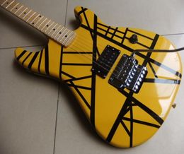 Whole New Arrival Krmer Electric Guitar one piece pickups tremolo system in yellow 1109181384152