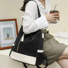 Backpack Women Fashion Pretty Nylon Fabric Female Daypack Stylish Elegant Girls Bag Mochila Casual Shoulder