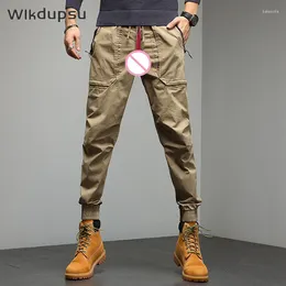 Men's Pants Men Military Tactical Sexy Inble Zippers Open Crotchless Hiking Cargo Trousers Street Wear Outdoor Sex Clothes Costume