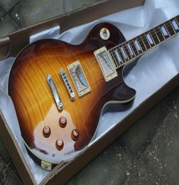 Custom Electric Guitar Tobacco Burst In stock Shipped out Quickly5669828
