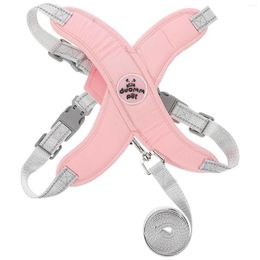 Dog Collars Pet Harness Adjustable For Large Dogs Small Portable Puppy Vest Heavy Duty Wear-resistant