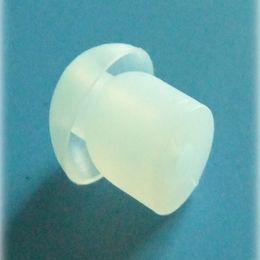 100pcs/lot Clear Colour Mushroom Eartip For Walkie Talkie Surveillance Kit And Acoustic Tube Earphone