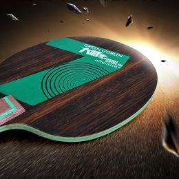 Friendship 729 Master Table Tennis Blade Green Goblin 5 / 7 Ebony Wood Ping Pong Racket Violent Attack Pingpong Paddle Offensive