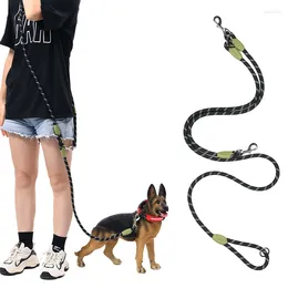 Dog Collars Hands Free Leash Adjustable Reflective Pet For Small Medium Large Dogs Outdoor Walking Lead Rope Supplies