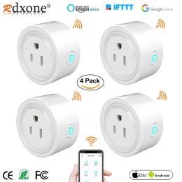Plugs Smart Plug, Rdxone Mini Wifi Outlet Works with Alexa, Google Home, Only Supports 2.4ghz Network