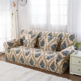 Chair Covers Stretch Spandex Sofa Cover Tightly Wrapped All-over For 1/2/3/4 Seater. Home Decoration Mandela Protective