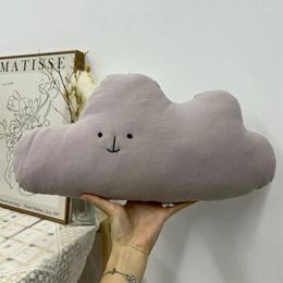 Pillow Unique Lightweight Comfortable High Elastic Cloud Shape Baby Crib Bumper Plush Throw Decorative
