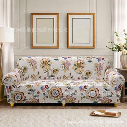 Chair Covers Sofa Cover Full Wrap Printed Milk Silk Stretch Universal