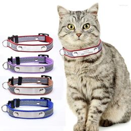 Dog Collars Reflective Pet Collar Can Be Lost Safety Buckle Cat Soft And Comfortable Chain