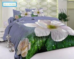 Bedding Sets Bed Linens Wholesale Luxury Adult Quilt Cover Set Home Textiles Roses Tiger Bedsheet Jacquard Winter Comforter