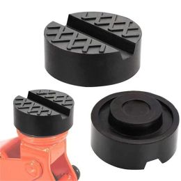 Floor Slotted Car Rubber Jack Pad Frame Protector Adapter Jacking Disk Pad Tool For Pinch Weld Side Lifting Disk Car Jack Pad