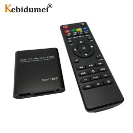 Box Full HD 1080P Media Video Player With HDMIcompatible VGA AV USB SD/MMC Mpeg2HD TV Box Surpport Mkv H.264 HDD MultiMedia Player