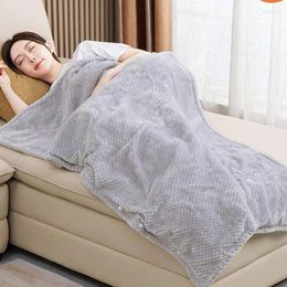 Blankets Electric Heating Blanket Heated Mat Wearable Electro Sheet Pad For Bed Sofa Warm Winter Thermal Warmer Heater