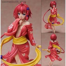 Action Toy Figures Anime Japan to love figure sprout Yukata Kurosaki Bathrobe maid ver action sexy girl doll toy