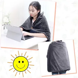 Blankets Electric Heating Shawl Blanket Soft And Skin Friendly Portable USB Charging Warm High-quality