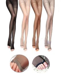 8T2021 Summer Sexy Tights Women Nylons Pantyhoses Panty Collant Medias De Open Toe Sheer Ultrathin Seamless Mujer Stocking7970340