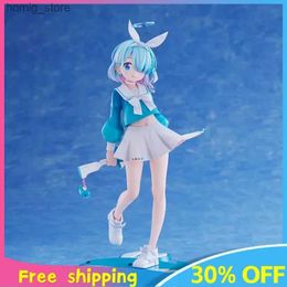 Action Toy Figures Blue Archive Anime Figure Arona Beautiful Girl PVC Model Kawaii Figure Animation Peripherals Small Figures Ornament Toy Gift Y240415