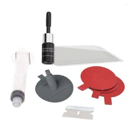 Car Wash Solutions Windshield Repair Kit Window Glass Scratch Care Tool Tools For Auto Maintenance Repairing