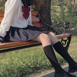 Clothing Sets Pleated Student Sexy School Blouse Girls Costume Uniforms Style Women Suit Sailor Japanese Navy