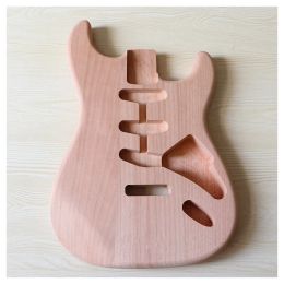 Cables A mahogany wood nature Colour electric guitar body no paint DIY Musical instrument accessories